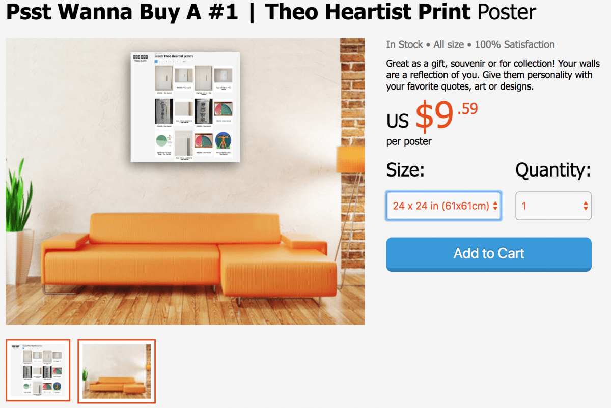 Psst wanna buy a poster #4