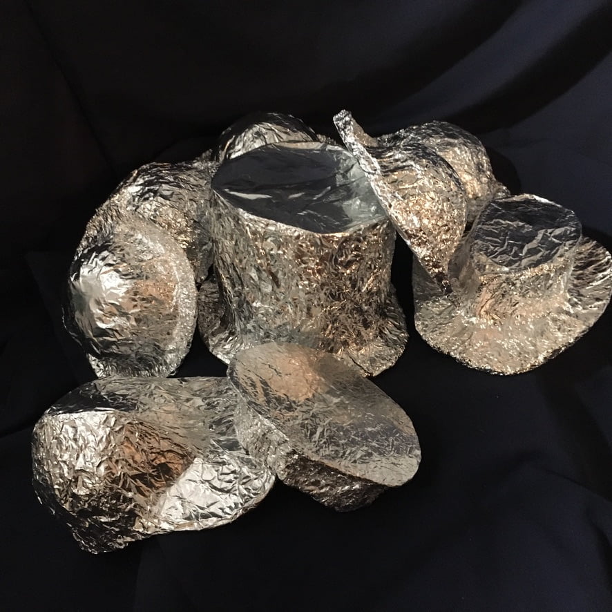 Tinfoil Hats Fashionable headwear for the conspiracy theorists Theo