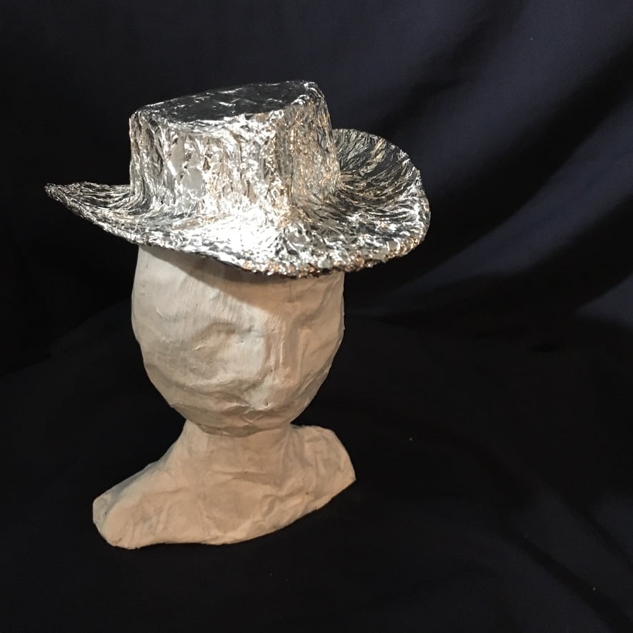 Tinfoil Hats Fashionable headwear for the conspiracy theorists Theo