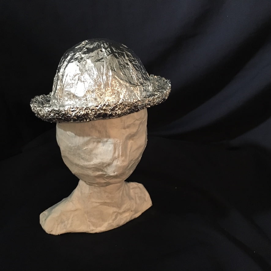 Tinfoil Hats Fashionable headwear for the conspiracy theorists Theo