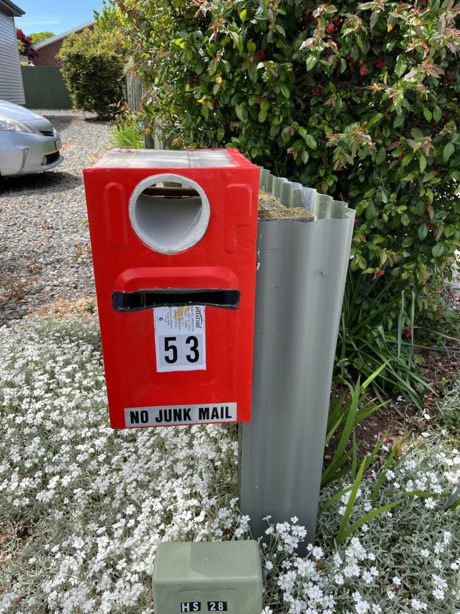 Mailbox installed at 53 Short St.